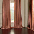Alternate image 1 for Babry 95-Inch Pinch Pleat Room Darkening Window Curtain Panel in Spice