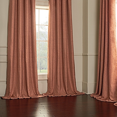 Babry 95-Inch Pinch Pleat Room Darkening Window Curtain Panel in Spice. View a larger version of this product image.