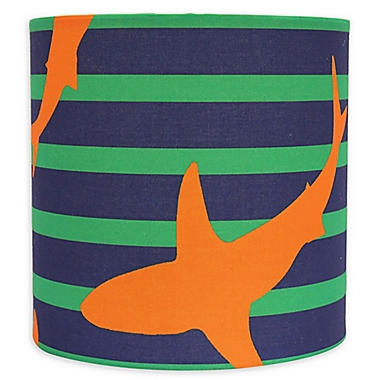 Fin 8-Inch Multicolor Lamp Shade. View a larger version of this product image.