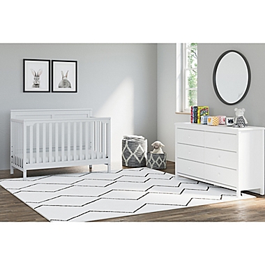 Storkcraft&trade; Alpine 6-Drawer Double Dresser in White. View a larger version of this product image.