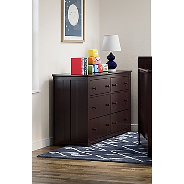 Graco&reg; Hadley 6-Drawer Dresser in Espresso. View a larger version of this product image.