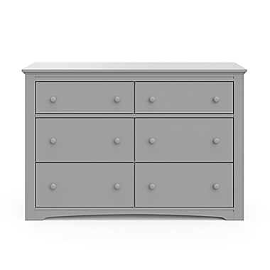 Graco&reg; Hadley 6-Drawer Dresser in Pebble Grey. View a larger version of this product image.