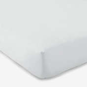 Levtex Baby&reg; Sateen Fitted Crib Sheet in White