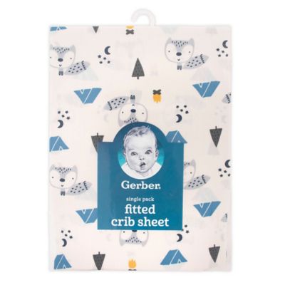 gerber fitted crib sheet