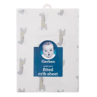 gerber fitted crib sheet