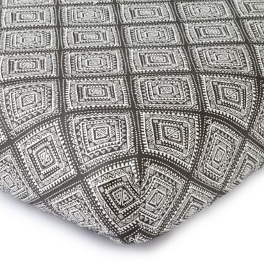 Levtex Baby&reg; Geometric Fitted Crib Sheet in Bailey. View a larger version of this product image.