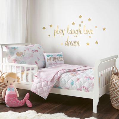 mermaid baby bedding