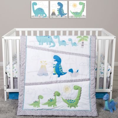 dinosaur baby crib set
