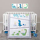 Alternate image 2 for Sammy &amp; Lou 4-Piece Dinosaur Pals Crib Bedding Set