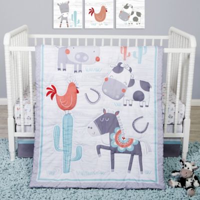 baby farm animal crib bedding sets