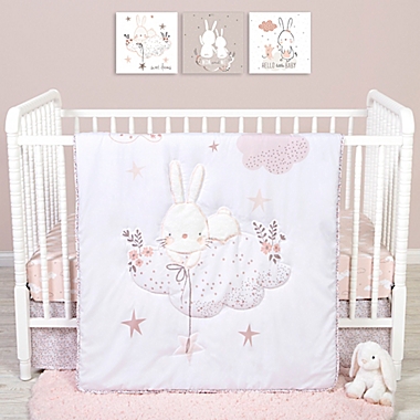 Sammy &amp; Lou 4-Piece Cottontail Cloud Crib Bedding Set. View a larger version of this product image.