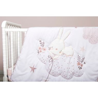 Sammy &amp; Lou 4-Piece Cottontail Cloud Crib Bedding Set. View a larger version of this product image.