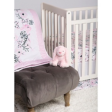 Sammy &amp; Lou 4-Piece Simply Floral Crib Bedding Set. View a larger version of this product image.
