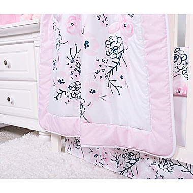 Sammy &amp; Lou 4-Piece Simply Floral Crib Bedding Set. View a larger version of this product image.