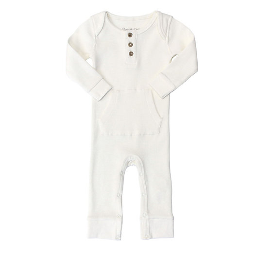 Alternate image 1 for Planet Cotton® Cotton Thermal Coverall in Ivory