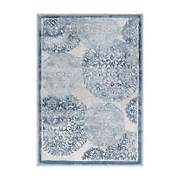 Unique Loom Chatsworth 2' x 3' Area Rug in Blue