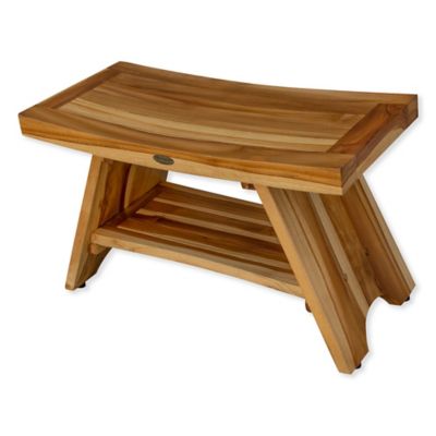 target teak shower bench