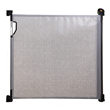 Dreambaby&reg; Indoor/Outdoor Retractable Gate in Grey. View a larger version of this product image.