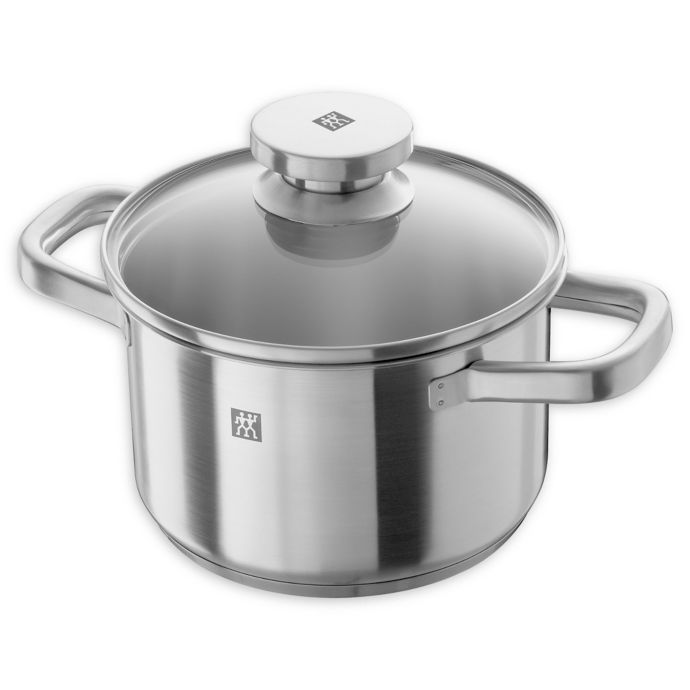 Zwilling® J.A. Henckels Joy Stainless Steel Covered Sauce Pot Bed