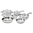 Alternate image 0 for Zwilling&reg; J.A. Henckels TruClad 10-Piece Stainless Steel Cookware Set
