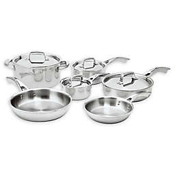 Zwilling® J.A. Henckels TruClad 10-Piece Stainless Steel Cookware Set