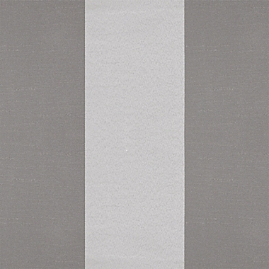 Lina Stripe 95-Inch Pinch Pleat Room Darkening Window Curtain Panel in Pewter (Single). View a larger version of this product image.