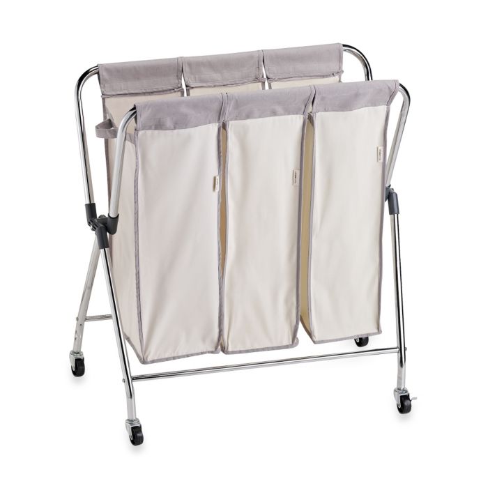 Real Simple® Triple Laundry Sorter Bed Bath and Beyond Canada