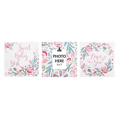 Trend Lab&reg; 3-Pack Painterly Floral Wrapped Canvas Wall Art Set. View a larger version of this product image.