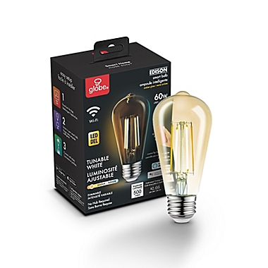 Globe Electric 60-Watt Edison LED Smart Bulb. View a larger version of this product image.