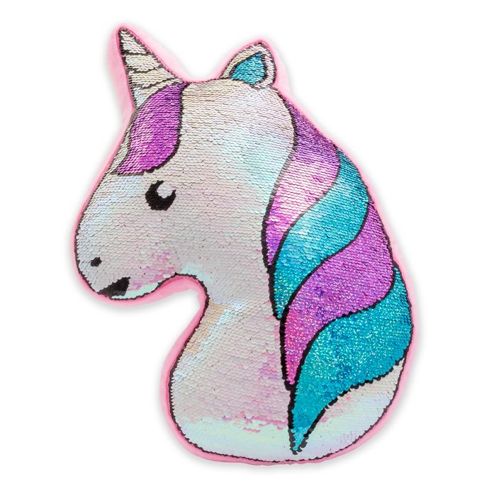 magic sequin plush unicorn