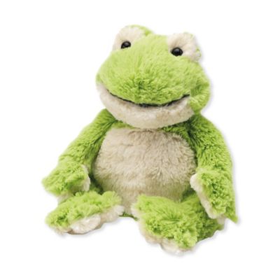 green frog plush