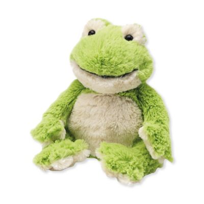 stuffed frog dog toy