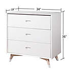 Alternate image 1 for Marmalade&trade; Jensen 3-Drawer Dresser in White