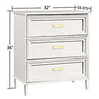 Alternate image 1 for Marmalade&trade; Kingsley 3-Drawer Dresser in White