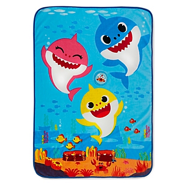 Baby Shark Press n Play Musical Toddler Blanket. View a larger version of this product image.