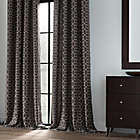 Alternate image 1 for Mack 63-Inch Pinch Pleat/Back Tab Window Curtain Panel in Graphite (Single)