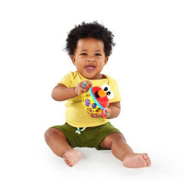  Bright Starts&trade; Jingle & Shake Elmo&trade; Easy Grasp Rattle . View a larger version of this product image.