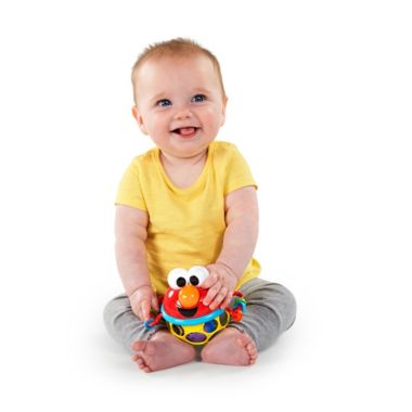  Bright Starts&trade; Jingle & Shake Elmo&trade; Easy Grasp Rattle . View a larger version of this product image.