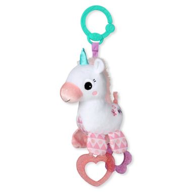 Bright Starts&trade; Sparkle & Shine Unicorn On-the-Go Toy. View a larger version of this product image.