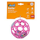 Alternate image 1 for Bright Starts&trade; Oball Rattle&trade; Easy-Grasp Toy in Pink