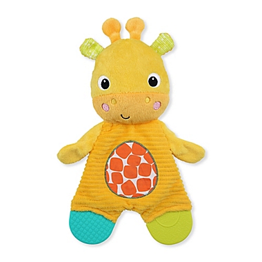 Bright Starts&trade; Snuggle & Teethe&trade; Plush Giraffe Teether. View a larger version of this product image.