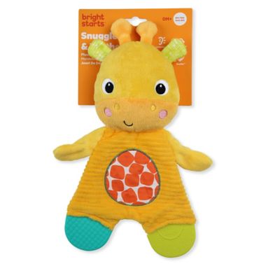 Bright Starts&trade; Snuggle & Teethe&trade; Plush Giraffe Teether. View a larger version of this product image.