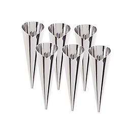 Tin-Plated Steel Cream Horns (Set of 6)