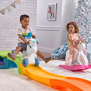 Step2&reg; Unicorn Up &amp; Down Roller Coaster. View a larger version of this product image.
