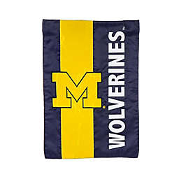 University of Michigan Embellished Applique Garden Flag Collection