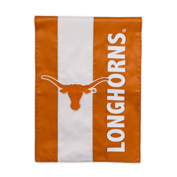 University of Texas at Austin Embellished Applique Garden Flag