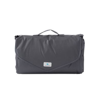 Little Unicorn&reg; Midnight Poppy Outdoor Blanket in Blue/Red. View a larger version of this product image.