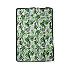 Alternate image 0 for Little Unicorn 5&#39; x 7&#39; Tropical Outdoor Blanket in Green/White