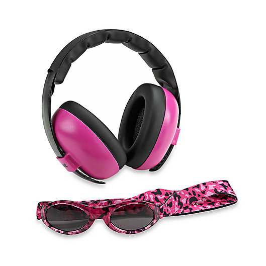Alternate image 1 for Baby Banz Size 0-2 Years earBanZ Hearing Protection with Sunglasses