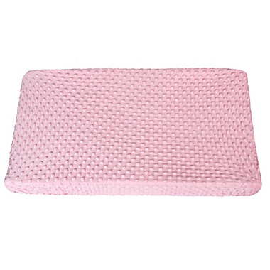 Gerber&reg; Popcorn Changing Pad Cover in Pink. View a larger version of this product image.
